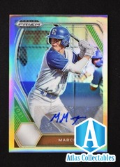 2021 Prizm Draft Picks Base Auto Silver Prizm #PDP-4 Marcelo Mayer